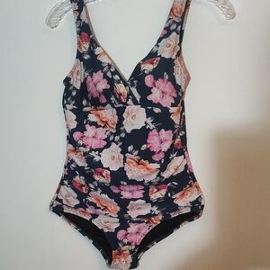 SEEKERS Floral One-Piece Swimsuit
